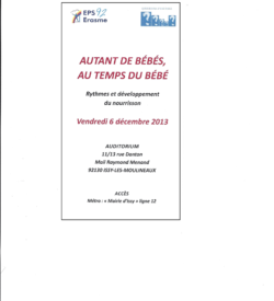 autant de bébés, au temps du bébé